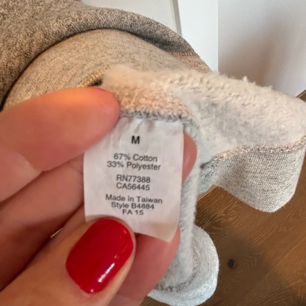 J. Crew Light Gray Sweatshirt Dress - Picture 4 of 4